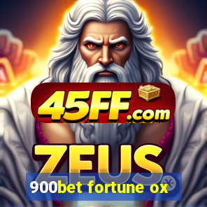 900bet fortune ox